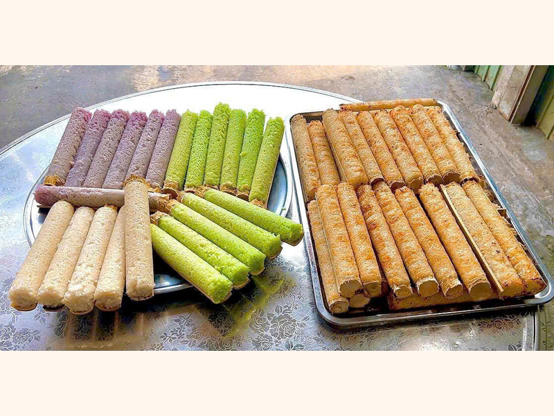 Cơm lam trong bộ ảnh của Minh Thức; lượng mỗi phần cần được đối chiếu khi chọn món kèm.